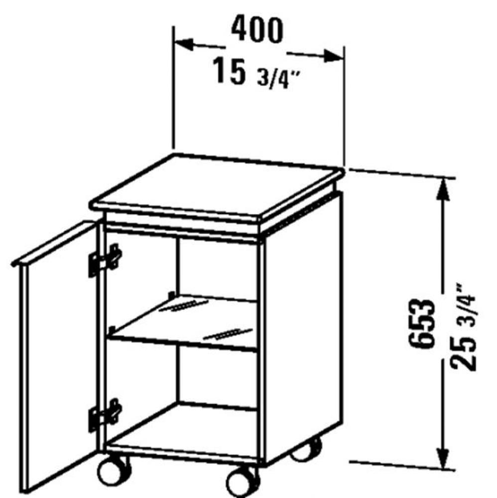 DN Mobile storage unit 460x400x653 European