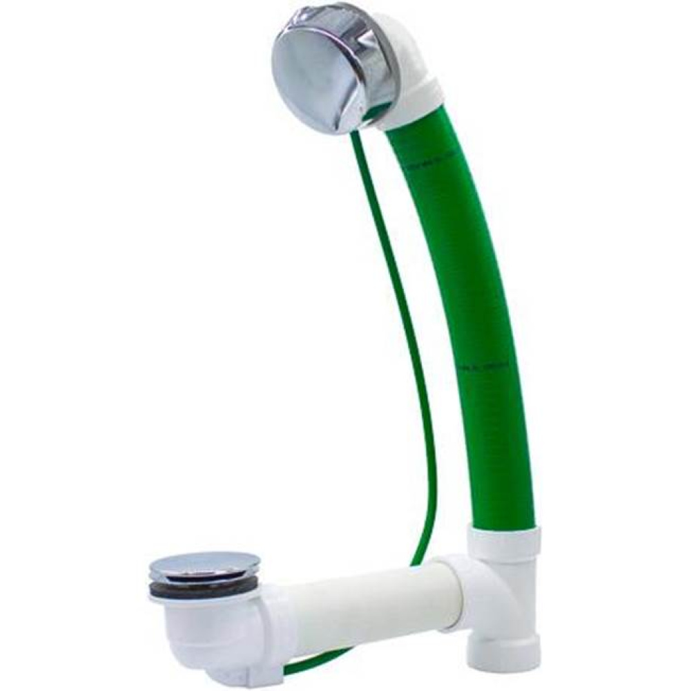 Duravit PVC 48'' Cable Bathtub Drain in Chrome