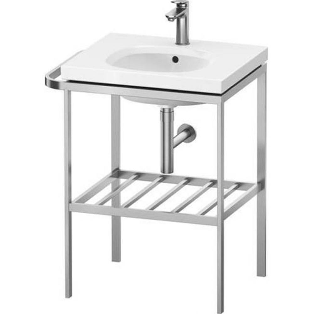 Duravit Aurena 23'' x 31 5/8'' Console in Brushed Stainless Steel