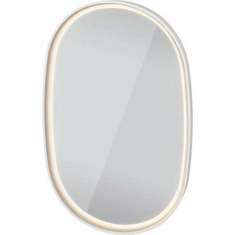 Duravit Aurena Sensor Control LED Mirror in Matte White