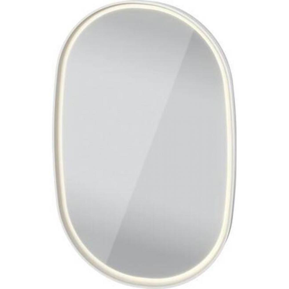 Duravit Aurena Sensor Control LED Mirror in Matte White