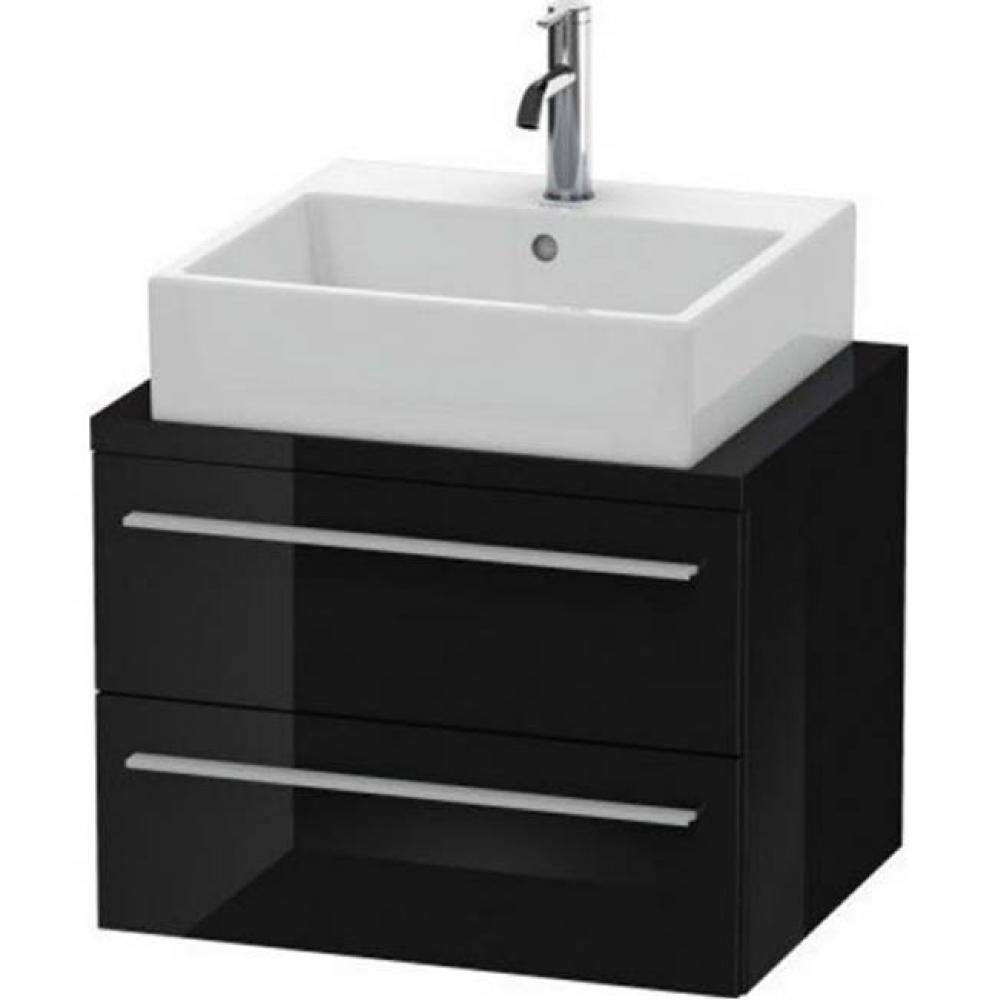 Duravit X-Large Vanity Unit for Console  Black High Gloss