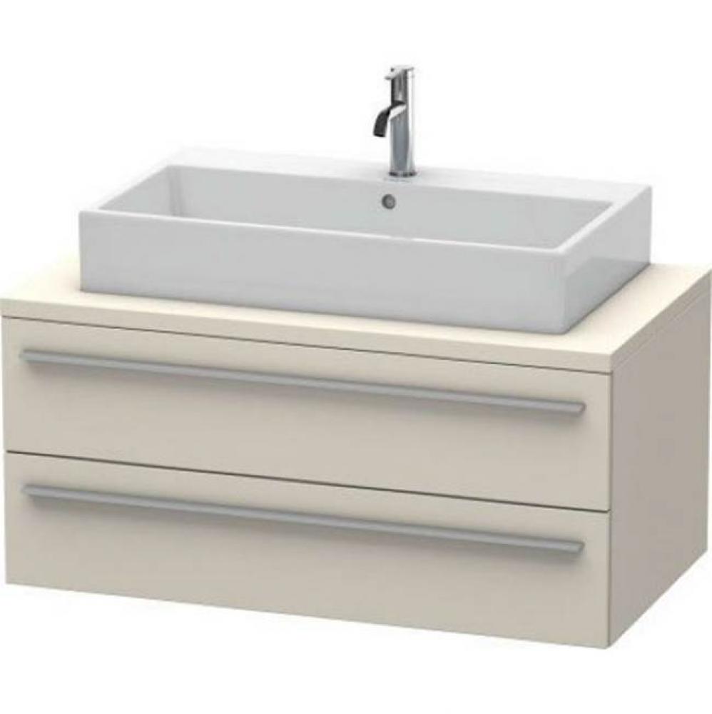 Duravit X-Large Vanity Unit for Console  Taupe Matte