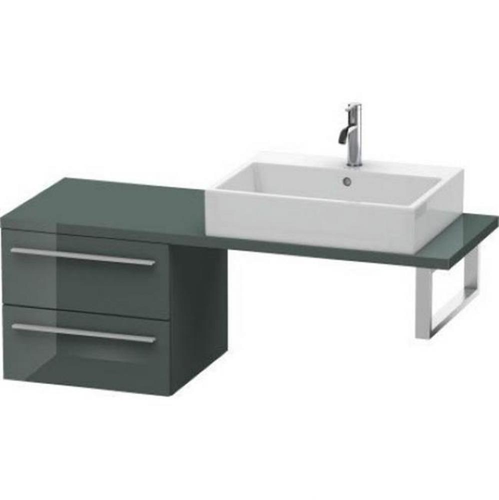 Duravit X-Large Vanity Unit for Console  Dolomiti Gray High Gloss