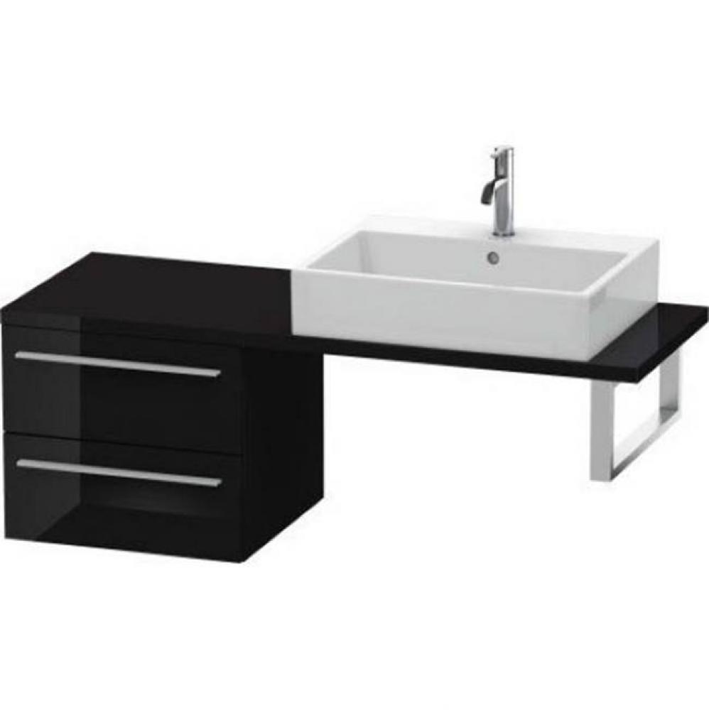 Duravit X-Large Vanity Unit for Console  Black High Gloss