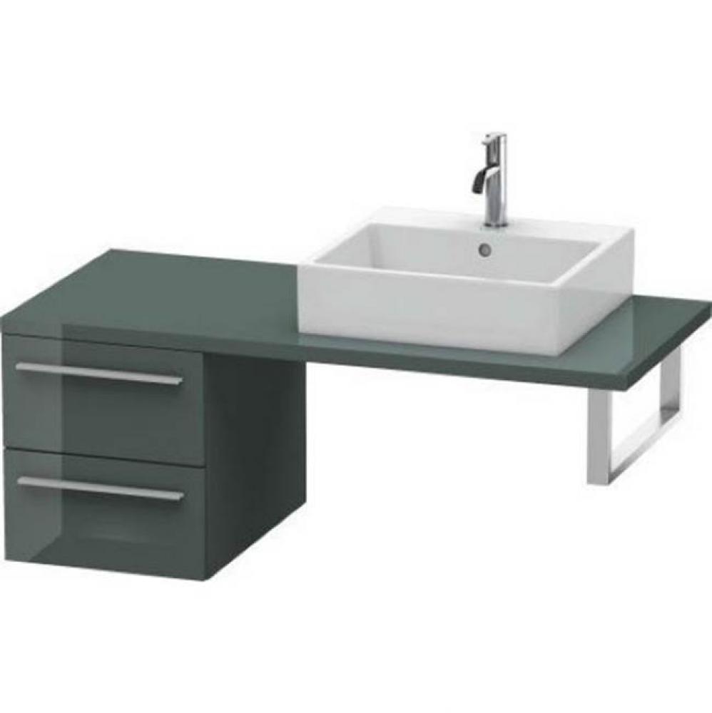 Duravit X-Large Vanity Unit for Console  Dolomiti Gray High Gloss