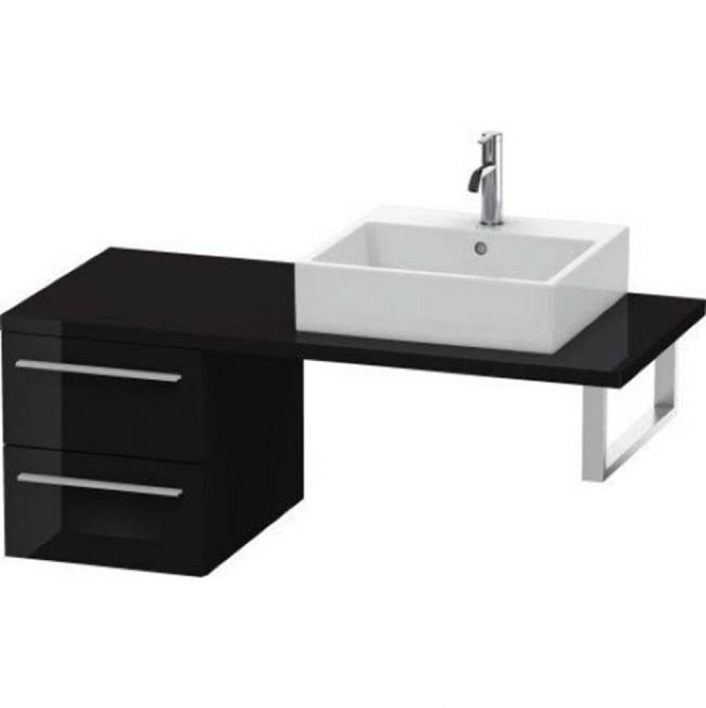 Duravit X-Large Vanity Unit for Console  Black High Gloss
