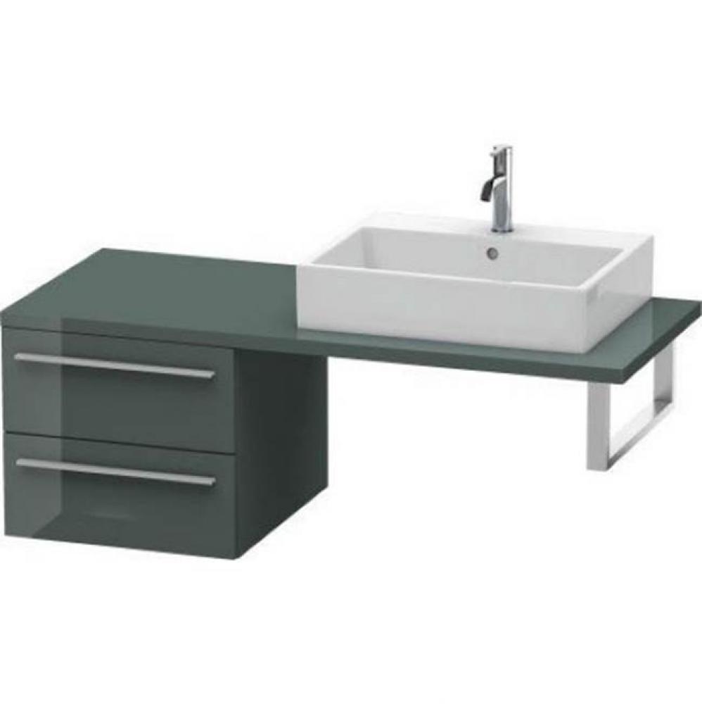 Duravit X-Large Vanity Unit for Console  Dolomiti Gray High Gloss