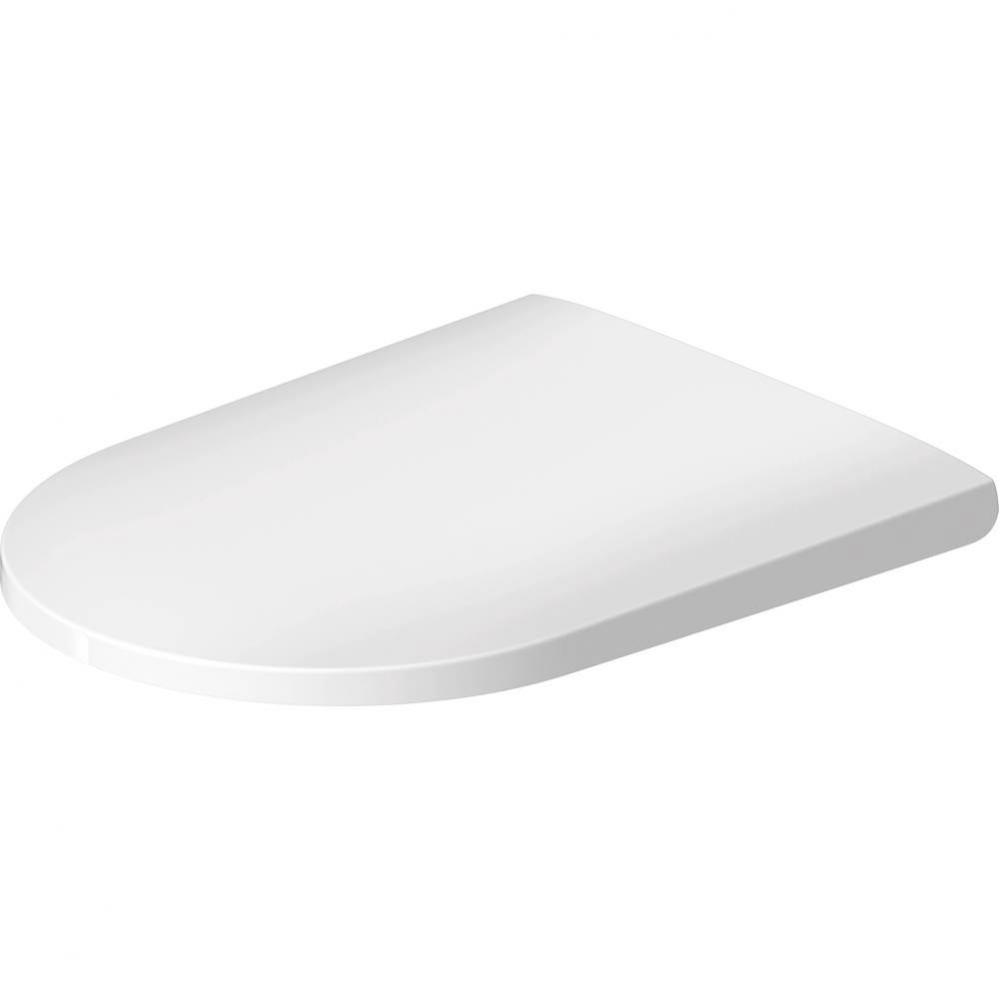 Duravit D-Neo Elongated Slow Close Toilet Seat in White