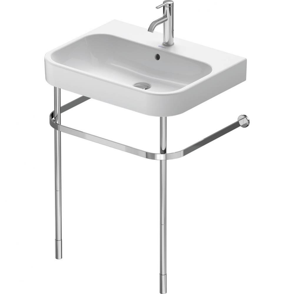 Duravit Happy D.2 24 3/4'' x 19 3/8'' Console in Chrome