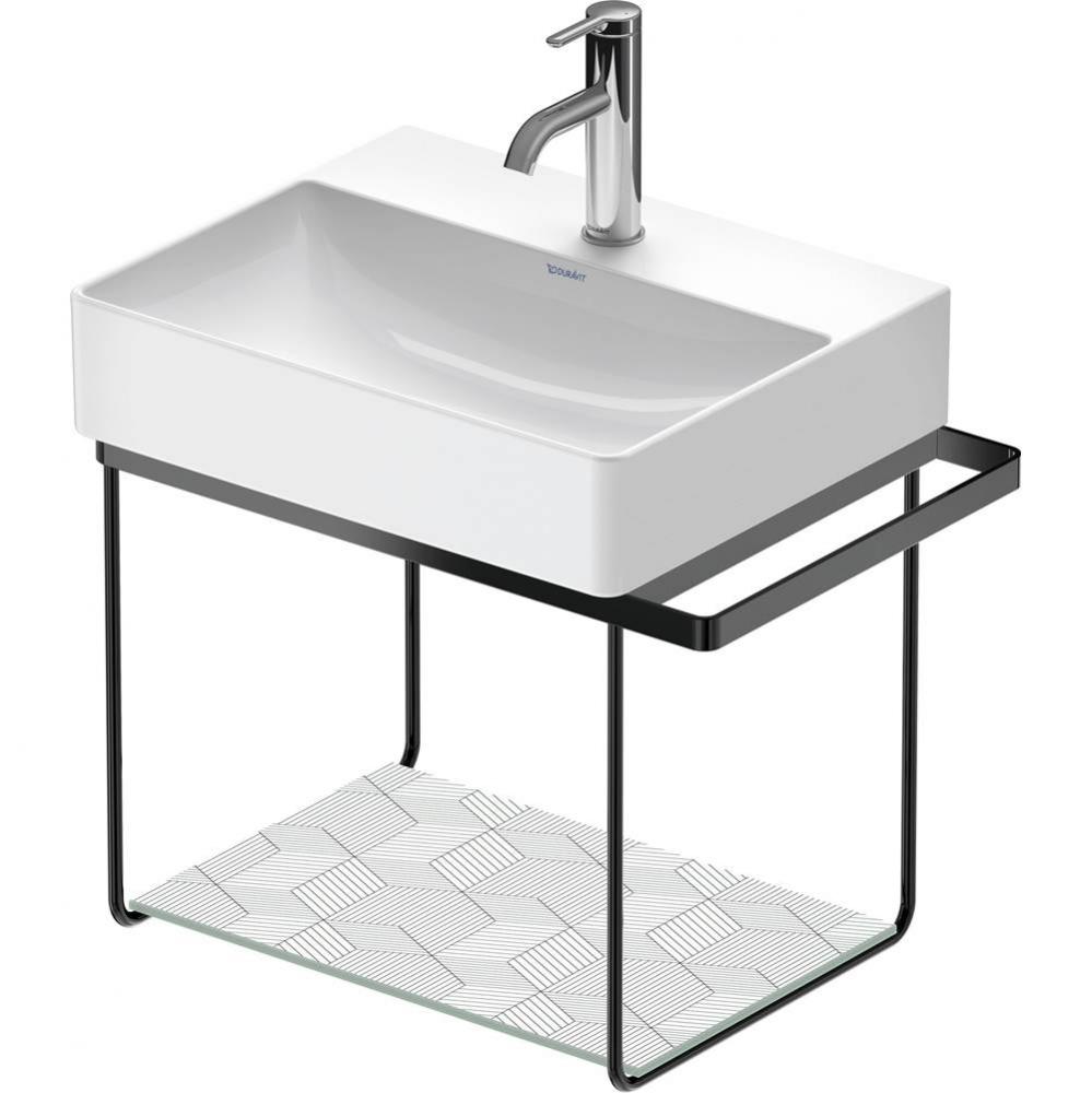 Duravit DuraSquare 22 1/4'' x 15'' Console in Matte Black