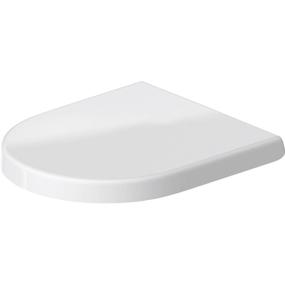 Duravit Round Slow Close Toilet Seat in White
