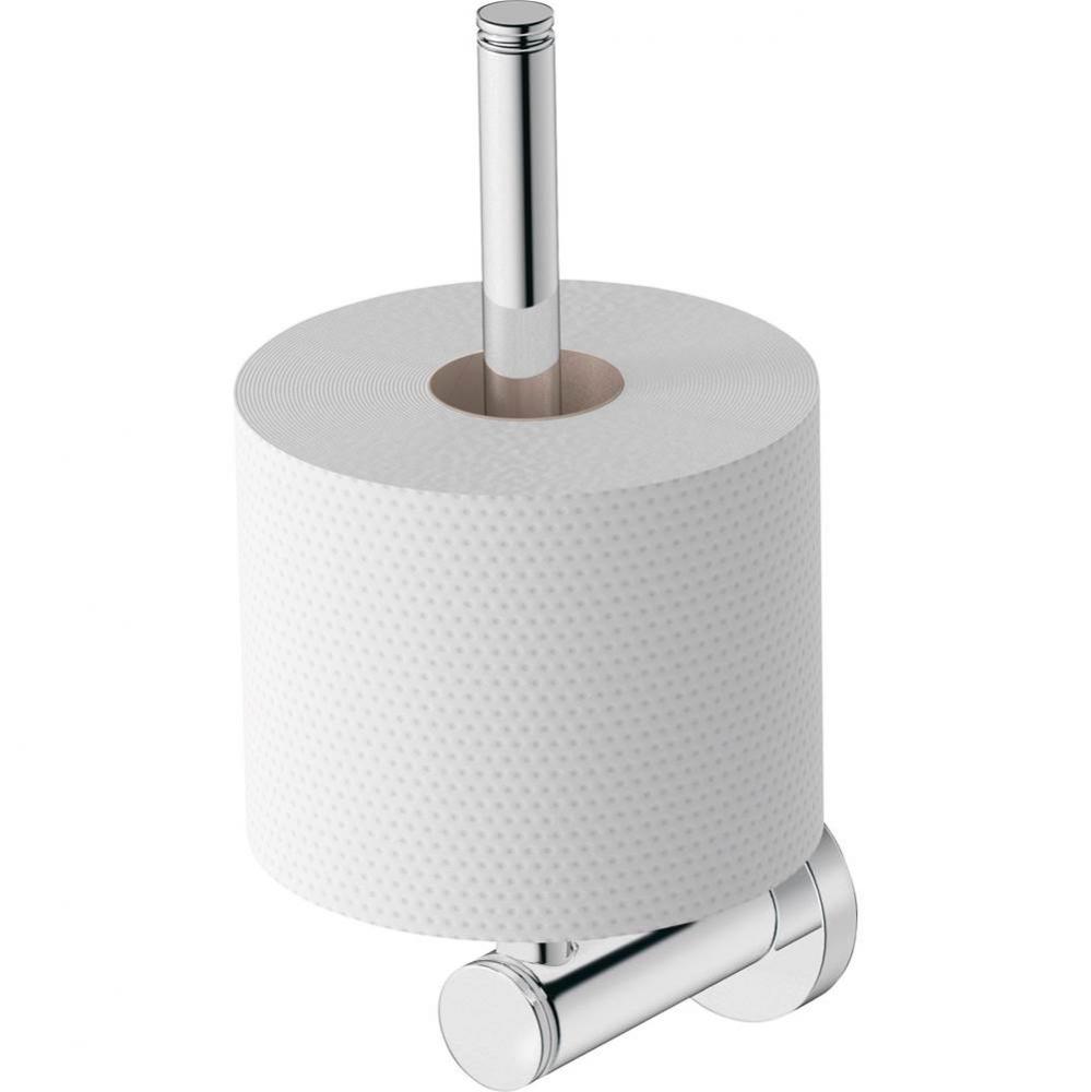 Duravit D-Code Single Roll Toilet Paper Holder in Matte Black