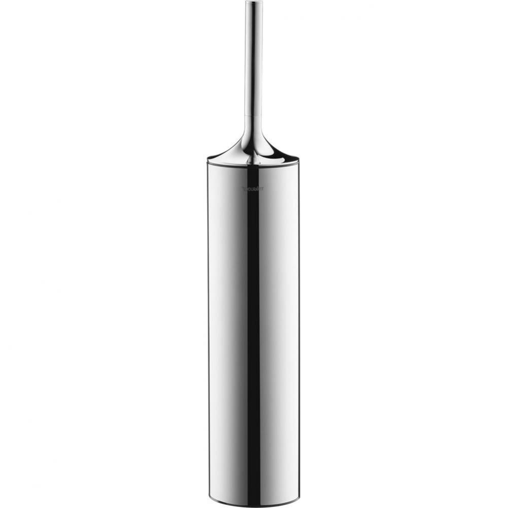 Duravit Starck T Wall Mount Toilet Brush in Chrome
