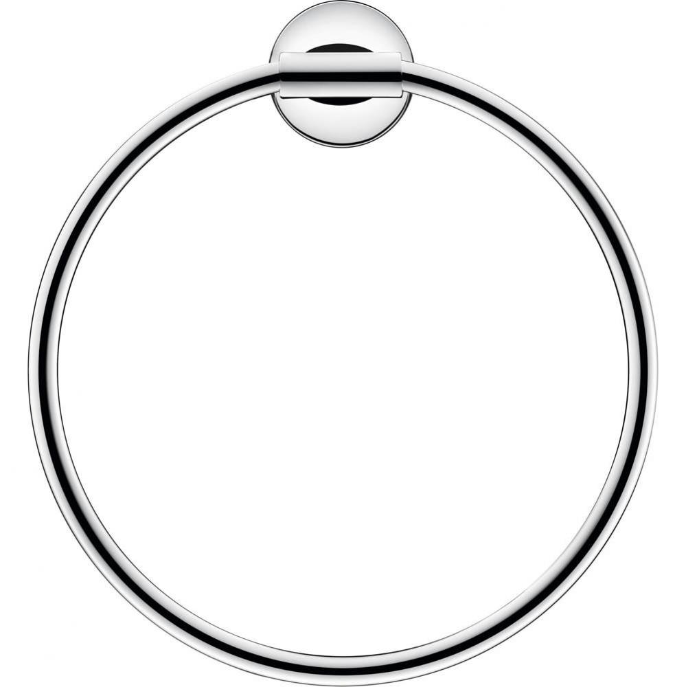 Duravit Starck T Towel Ring in Chrome