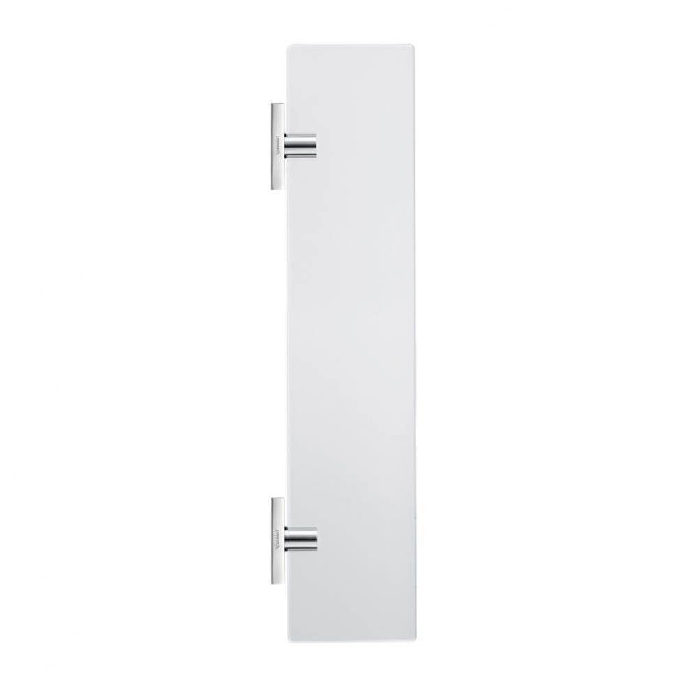 Duravit Karree 23 5/8'' Bathroom Shelf in Chrome