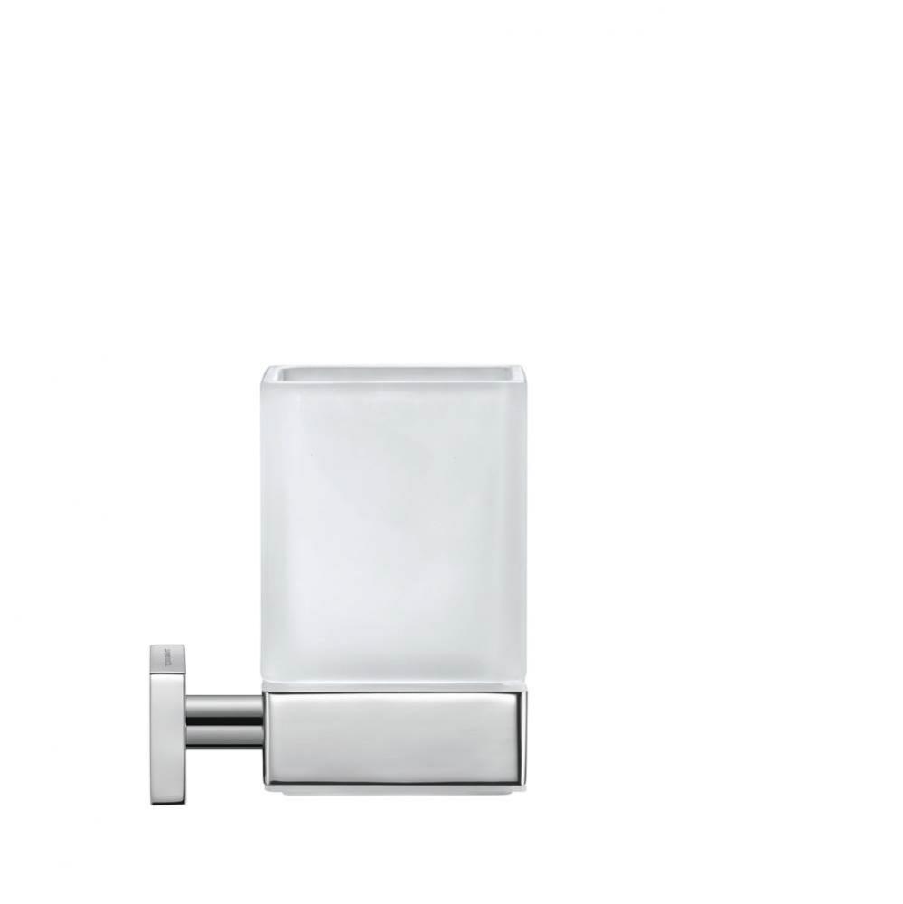 Duravit Karree Wall Mount Toothbrush Holder in Chrome