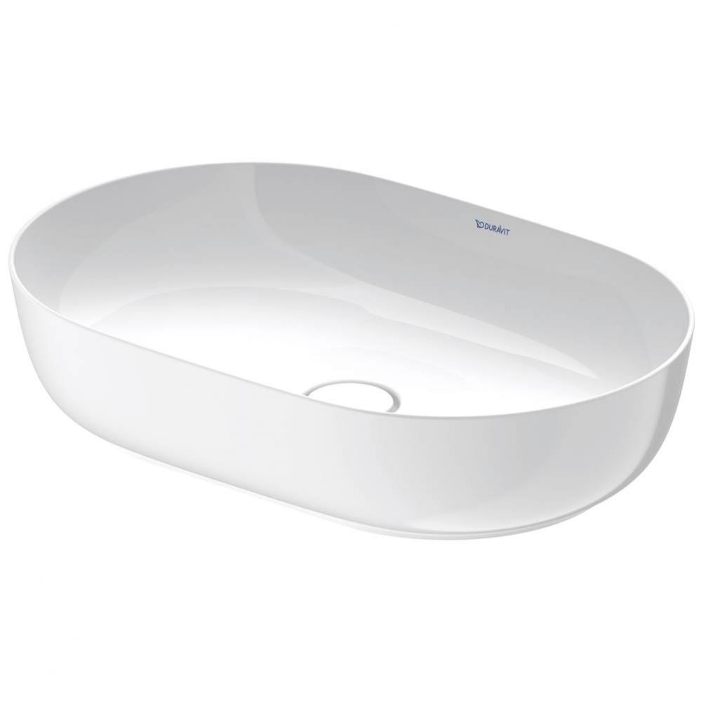 Duravit Luv 23 5/8'' Oval Vessel Sink in White