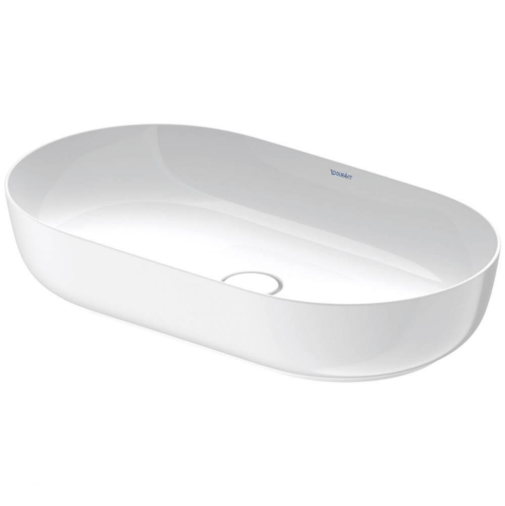 Duravit Luv 27 1/8'' Oval Vessel Sink in White
