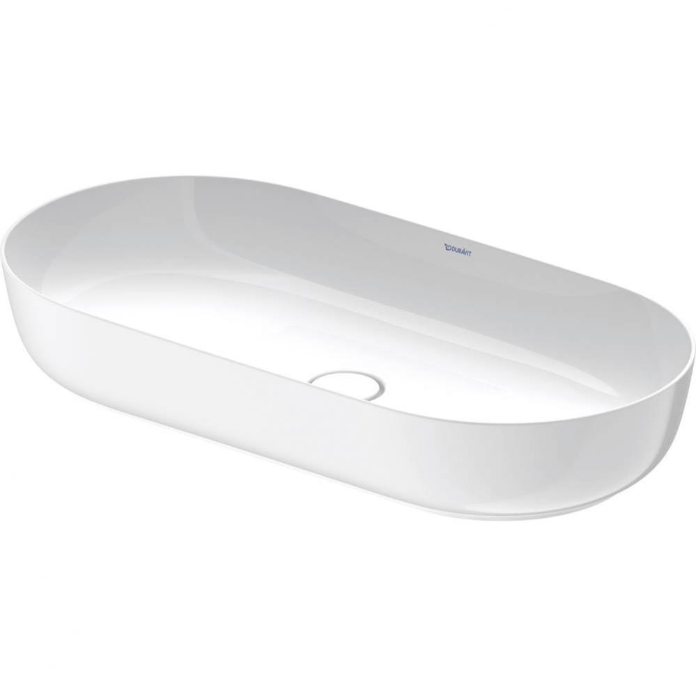 Duravit Luv 31 1/2'' Oval Vessel Sink in White