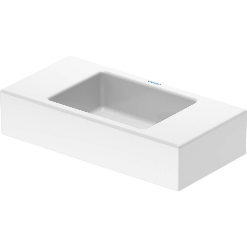 Duravit Vero 19 5/8'' Rectangular Wall Mounted Sink in White