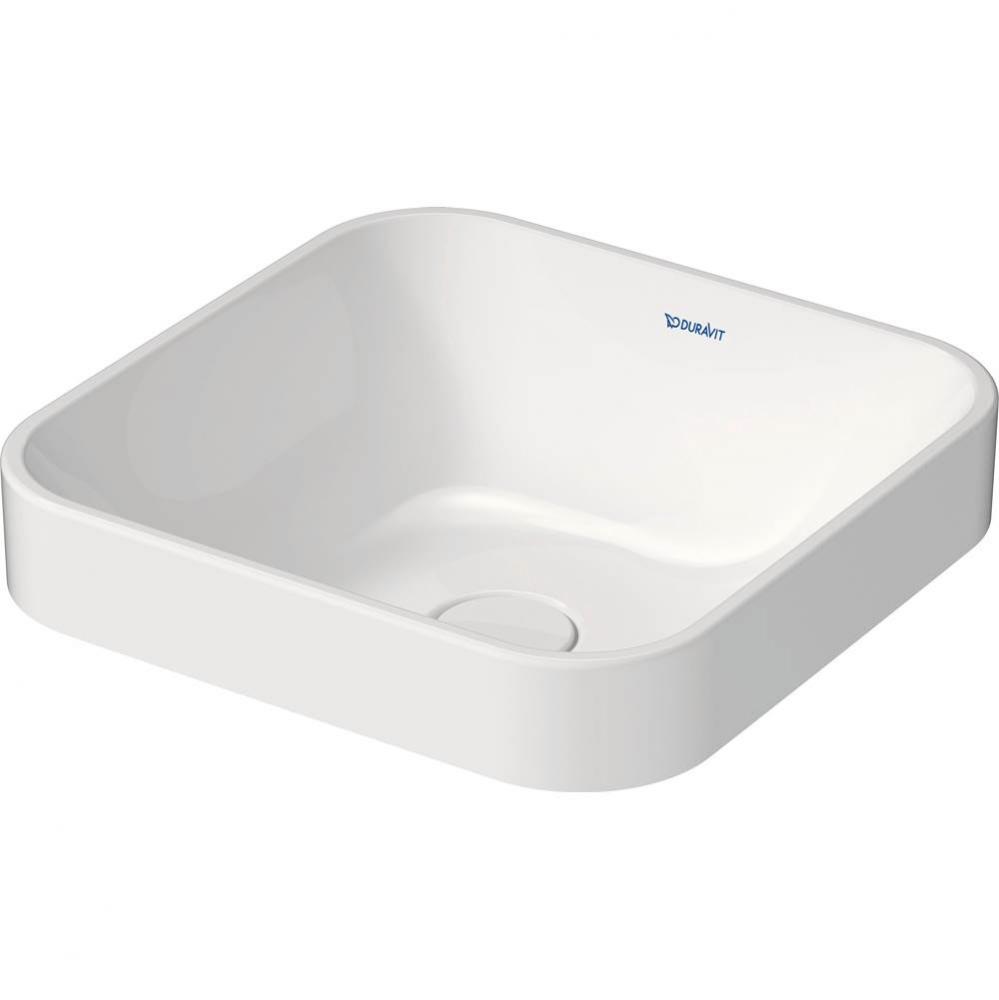 Duravit Happy D.2 15 3/4'' Rectangular Vessel Sink in White