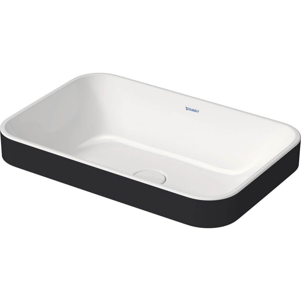 Duravit Happy D.2 23 5/8'' Rectangular Vessel Sink in White