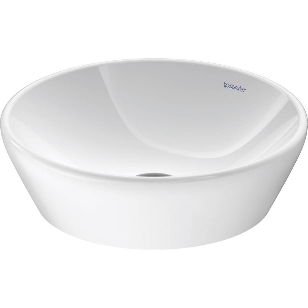 Duravit D-Neo 15 3/4'' Round Vessel Sink in White