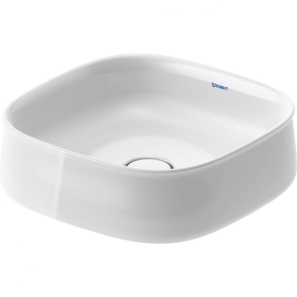 Duravit Zencha 16 1/2'' Rectangular Vessel Sink in White