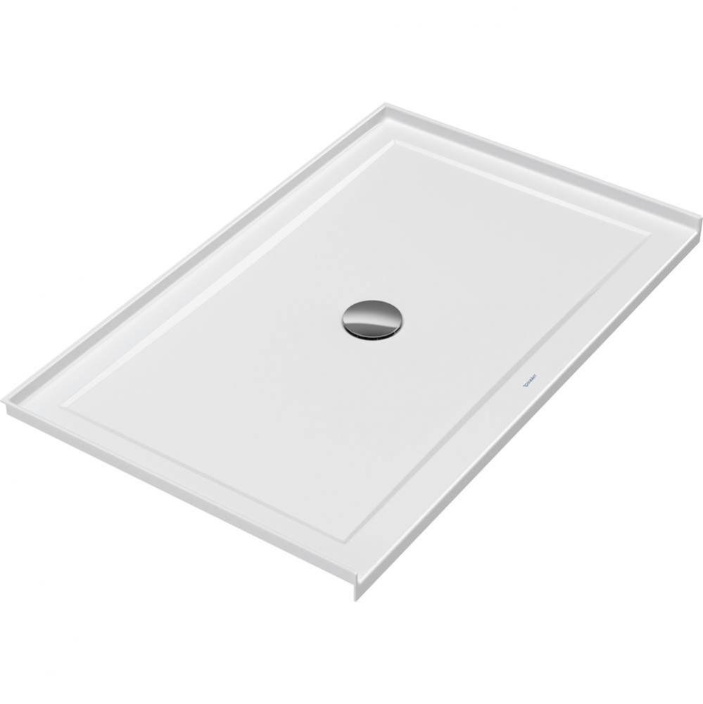 Duravit Architec 48'' x 30'' Rectangular Acrylic Single Threshold Shower Base