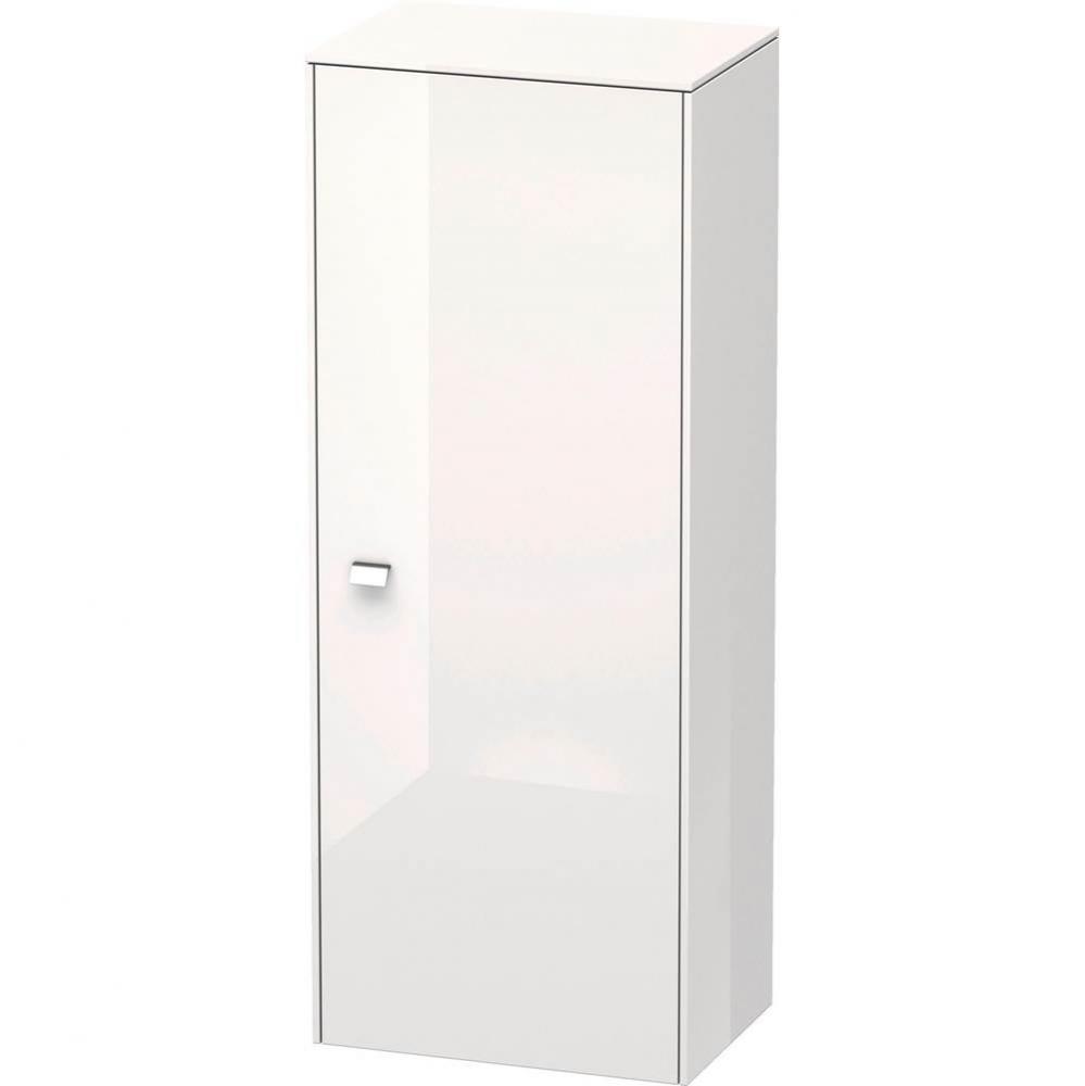Brioso Semi-Tall Cabinet White