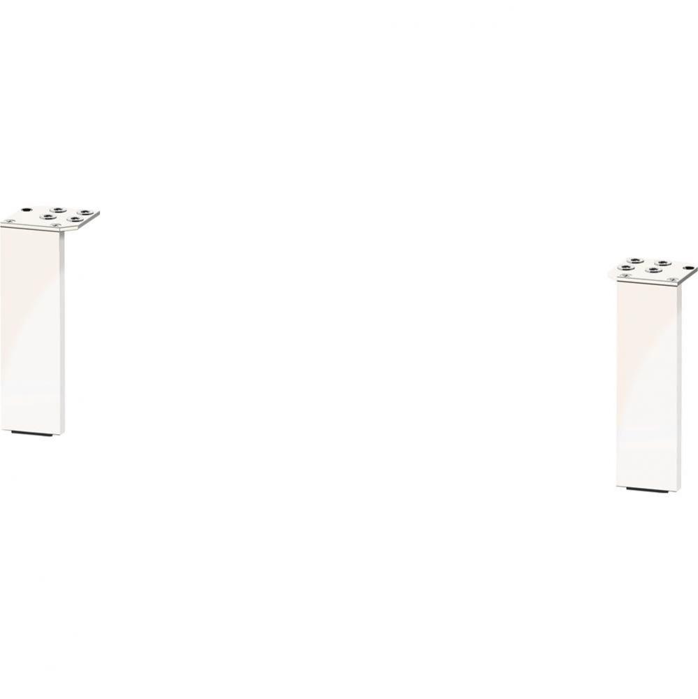 Duravit Brioso Leg White High Gloss 1 3/4'' x3/8'' x6- BR979302222