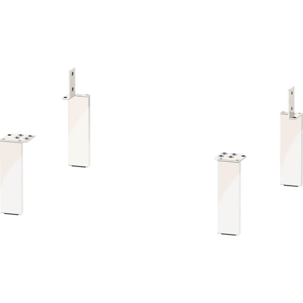 Duravit Brioso Leg White High Gloss 1 3/4'' x3/8'' x6'' - BR97940222