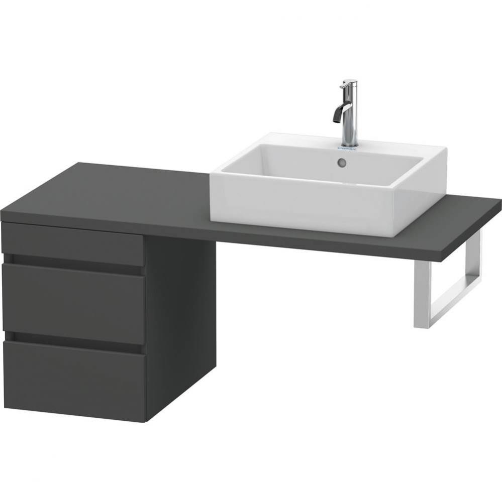 Duravit DuraStyle Low Cabinet for Console  Graphite Matte