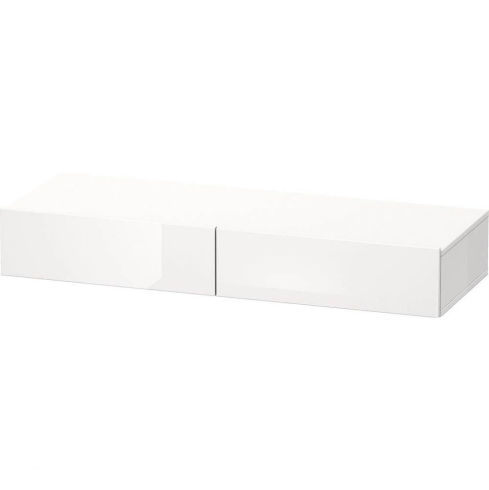 Duravit DuraStyle Shelf With Drawer  Concrete Gray Matte