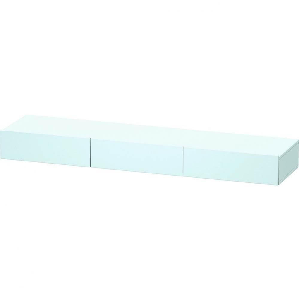 Duravit DuraStyle Shelf With Drawer  Light Blue Matte
