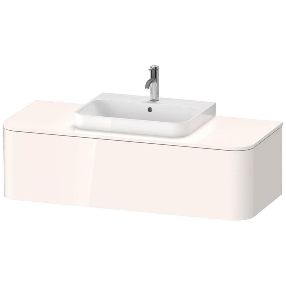 Happy D.2 Plus One Drawer Wall-Mount Vanity Unit White