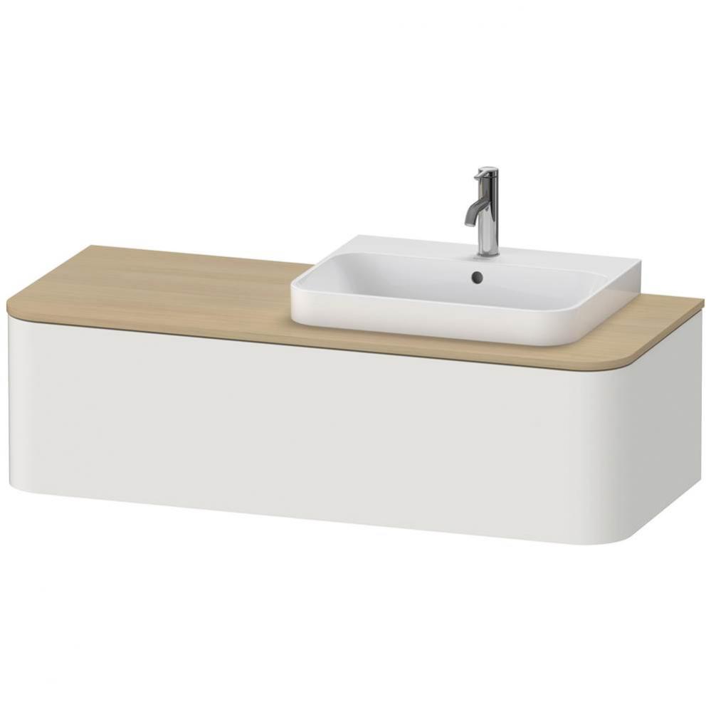 Happy D.2 Plus One Drawer Wall-Mount Vanity Unit Nordic White