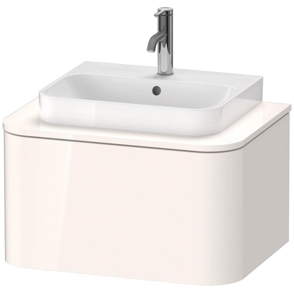 Happy D.2 Plus One Drawer Wall-Mount Vanity Unit White