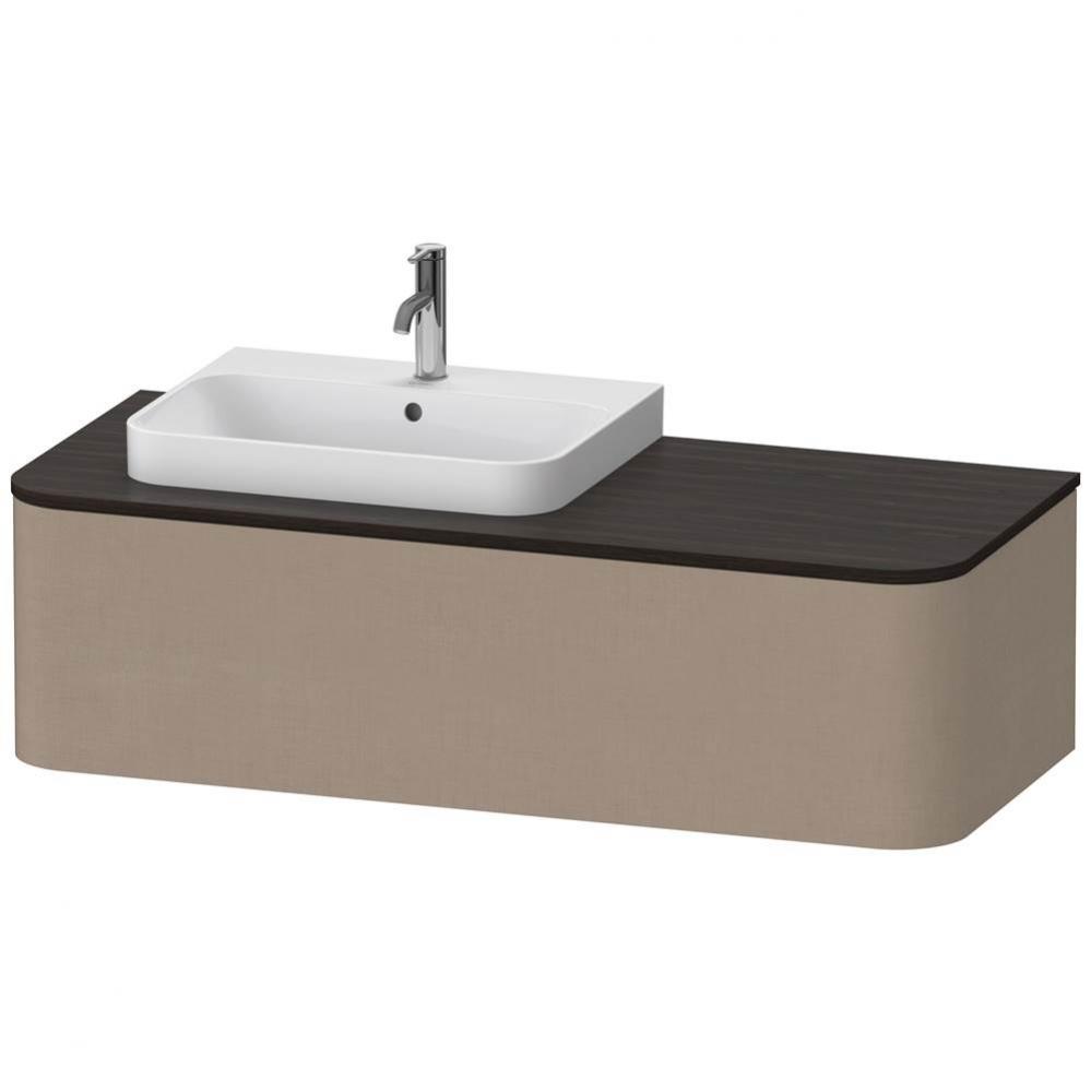 Happy D.2 Plus One Drawer Wall-Mount Vanity Unit Linen