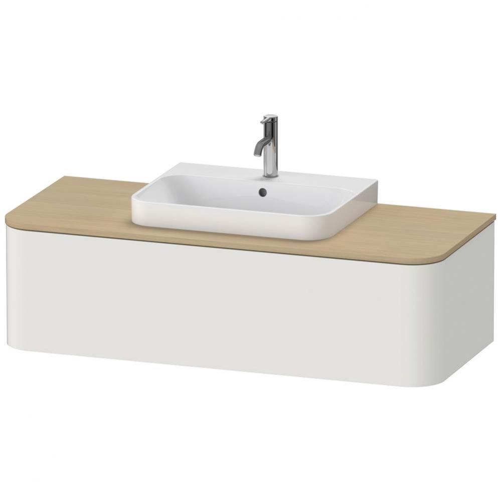 Happy D.2 Plus One Drawer Wall-Mount Vanity Unit Nordic White