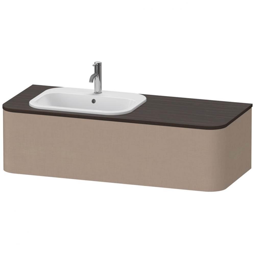 Happy D.2 Plus One Drawer Wall-Mount Vanity Unit Linen