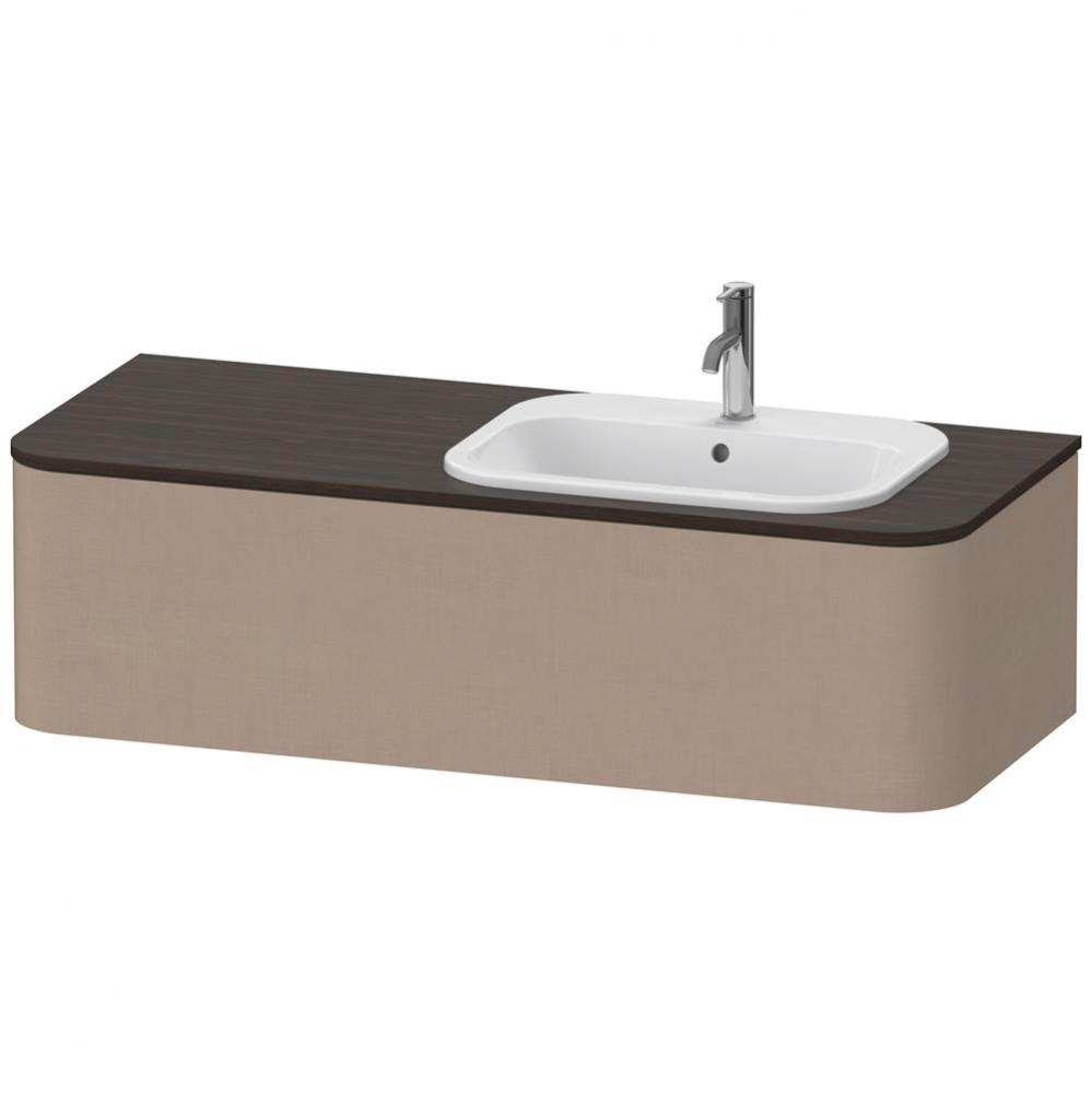 Happy D.2 Plus One Drawer Wall-Mount Vanity Unit Linen