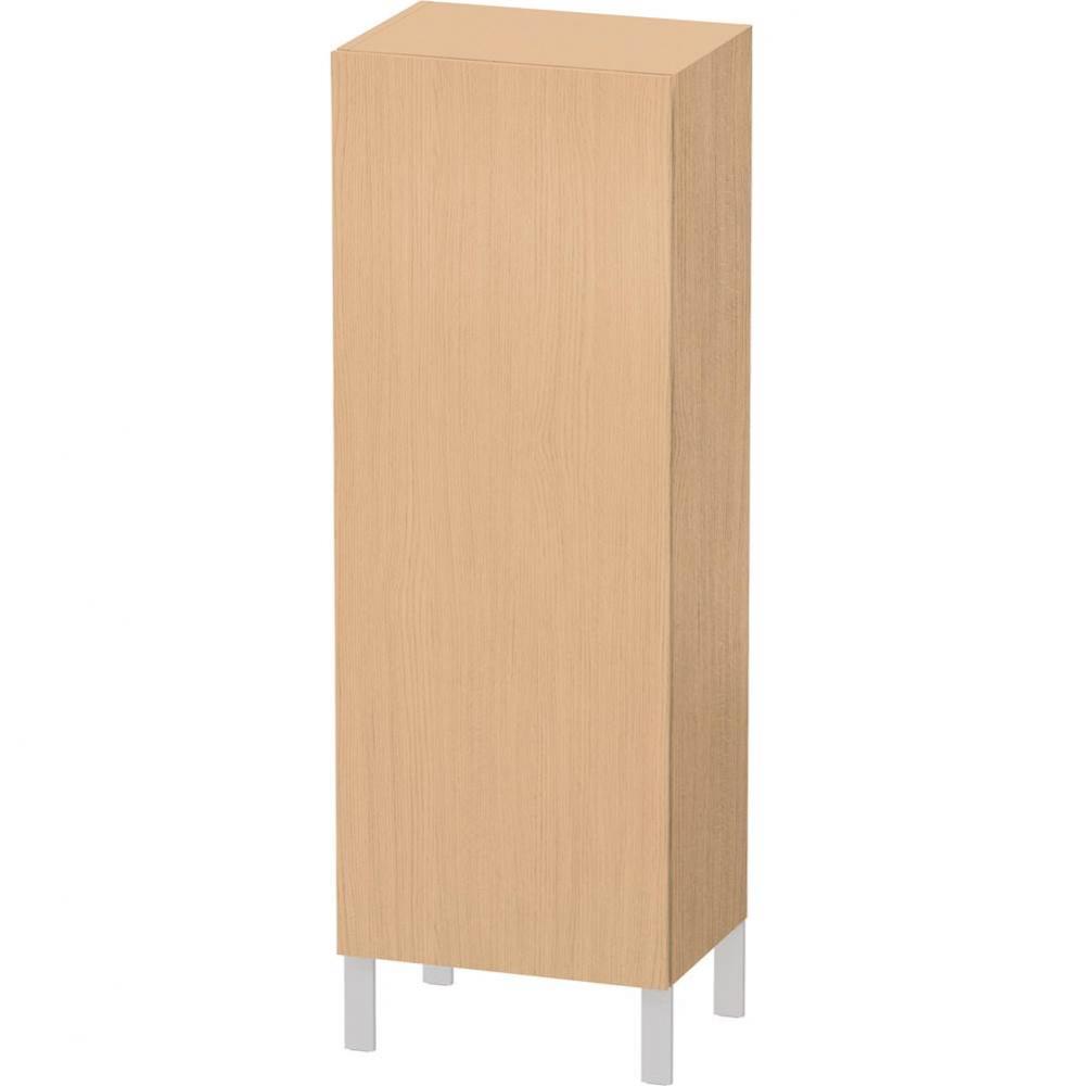Duravit L-Cube 19 5/8'' x 52'' Wall Mount Linen Cabinet in Natural Oak