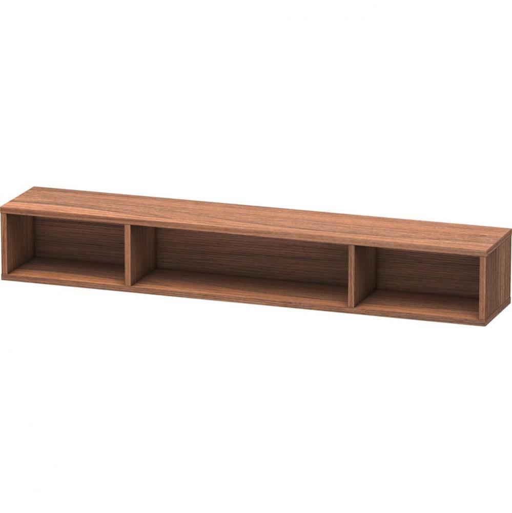 Duravit L-Cube 31 1/2'' Bathroom Shelf in Natural Walnut