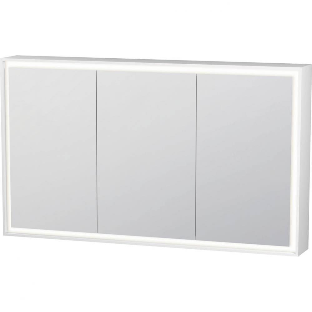 Duravit L-Cube 47 1/4'' x27 1/2'' 2 Left 1 Right Hinge 3 Door LED Rectangular