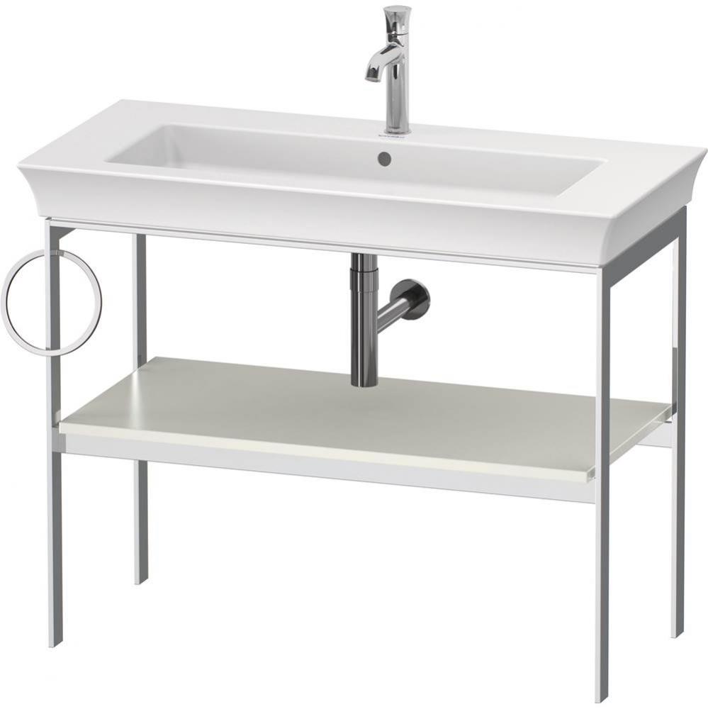 Duravit White Tulip 38 3/4'' x 17 3/4'' Console in Satin Matte White
