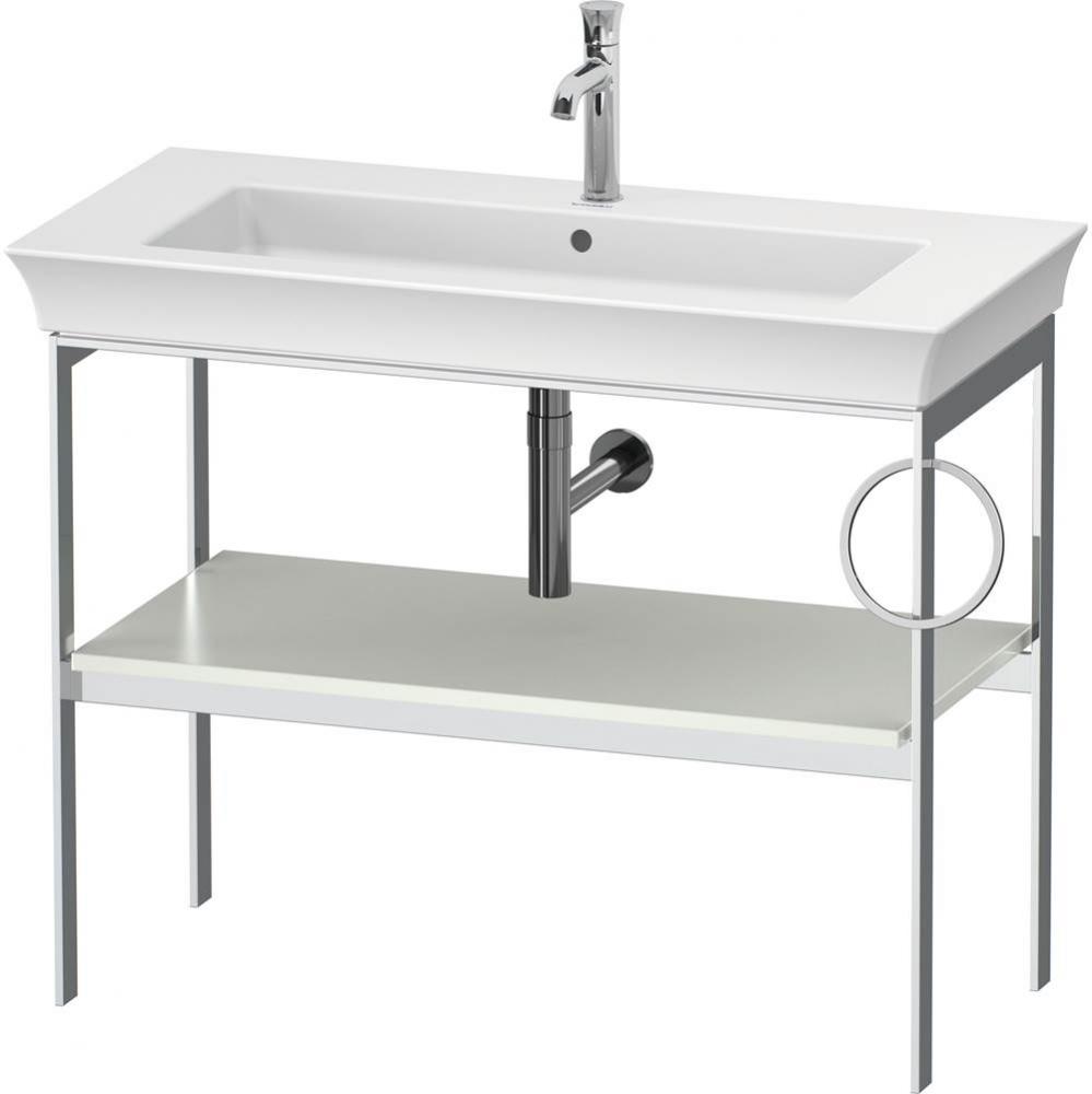 Duravit White Tulip 38 3/4'' x 17 3/4'' Console in Satin Matte White