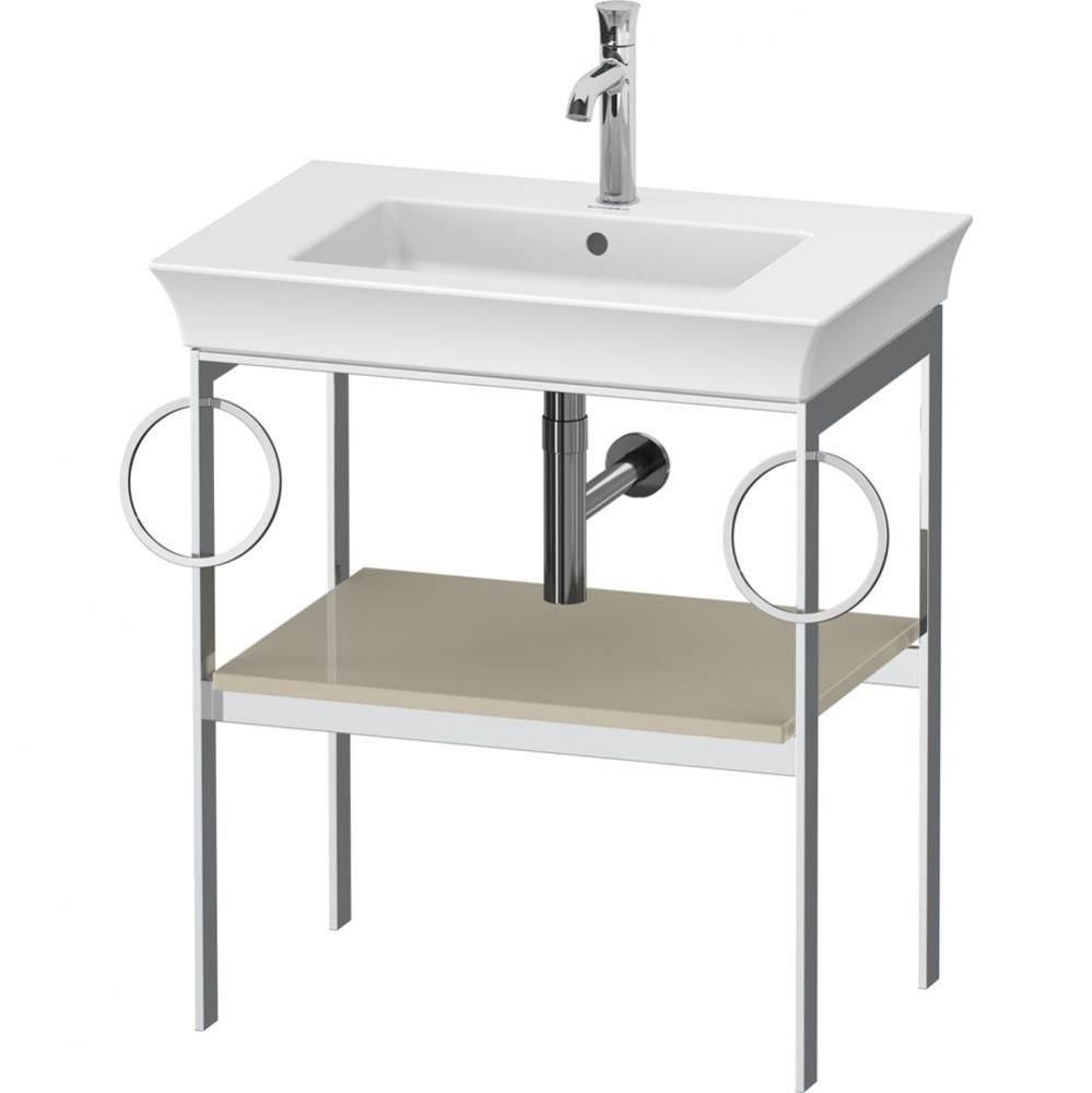 Duravit White Tulip 26 7/8'' x 17 3/4'' Console in High Gloss Taupe
