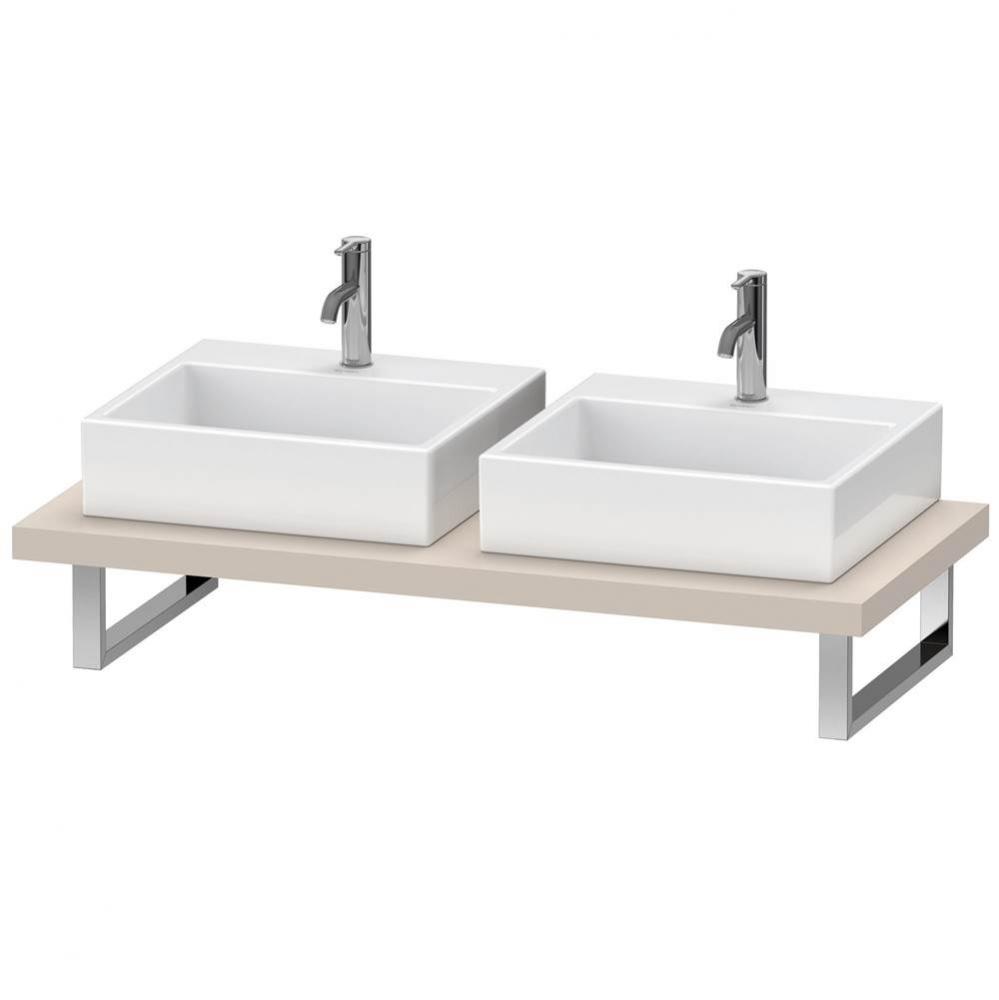 Duravit X-Large Console  Taupe Matte